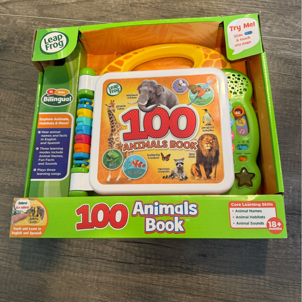LeapFrog 100 Animals Book